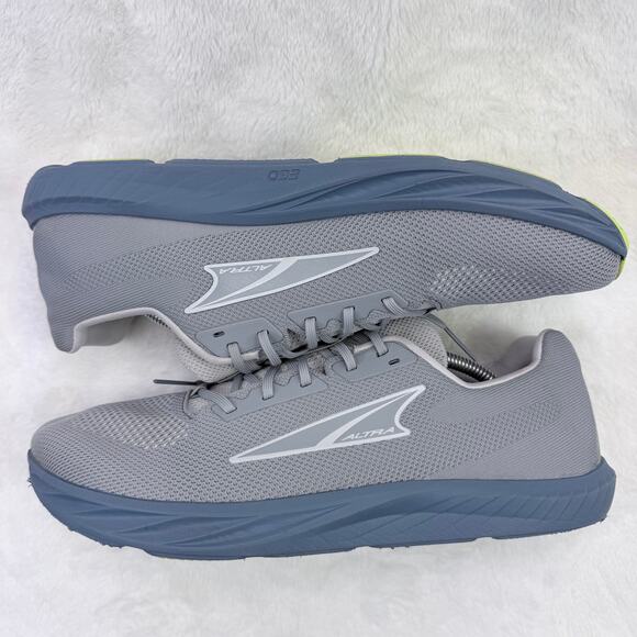 Altra Escalante 4 Mens Road Running Shoes Gray Lime Green Size 13 Athletic